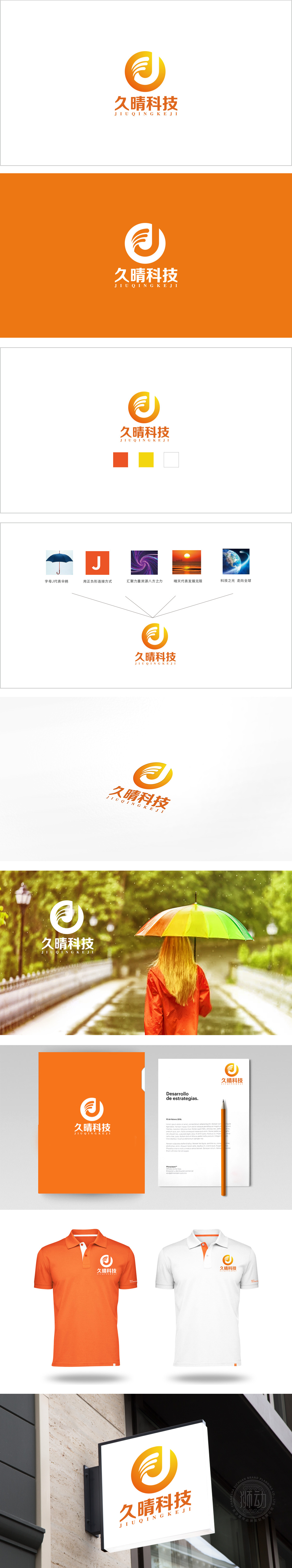 久晴日化日用LOGO设计