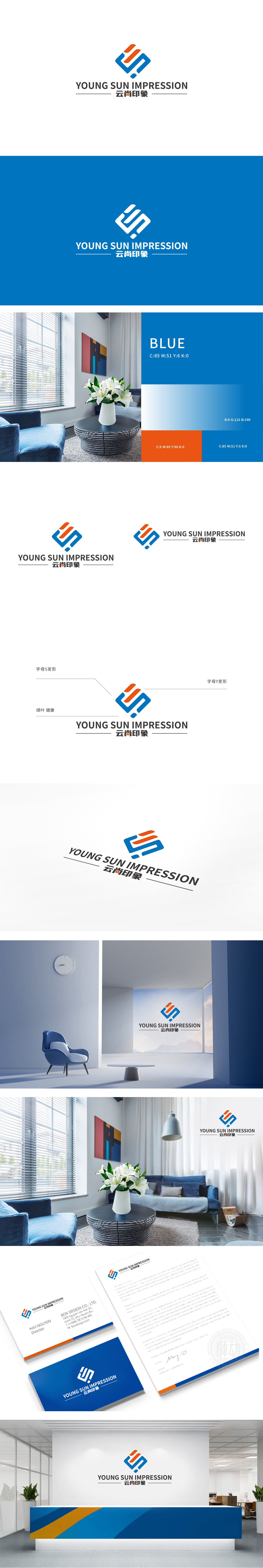 云尚印象 家居装饰 LOGO设计