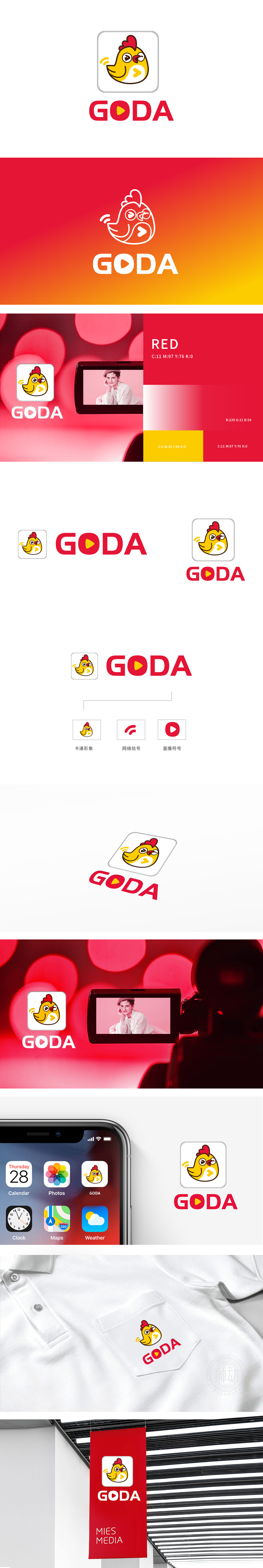 GODA 互联网/线上平台 LOGO设计
