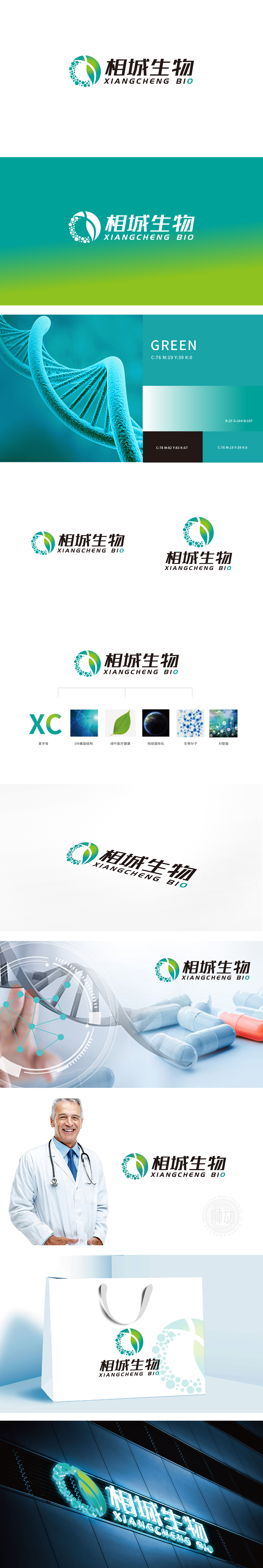 相城医药 药品 LOGO设计