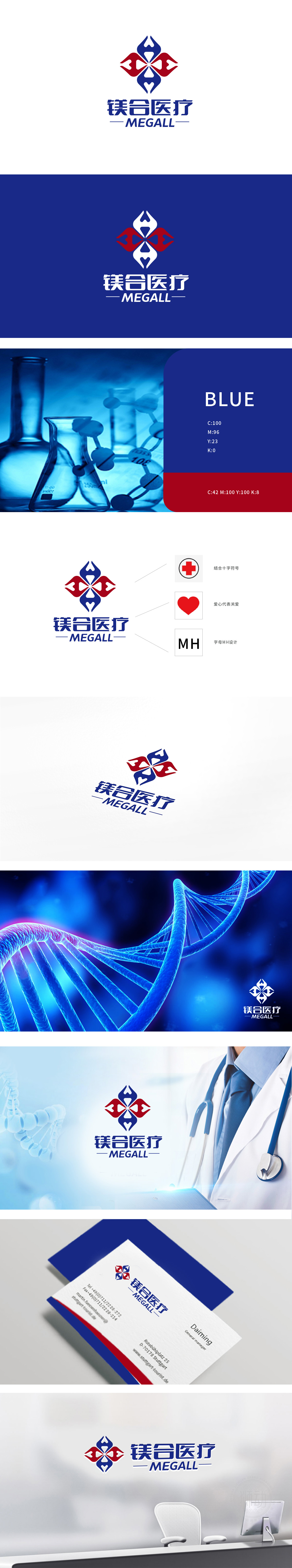 镁合医疗 医疗 LOGO设计