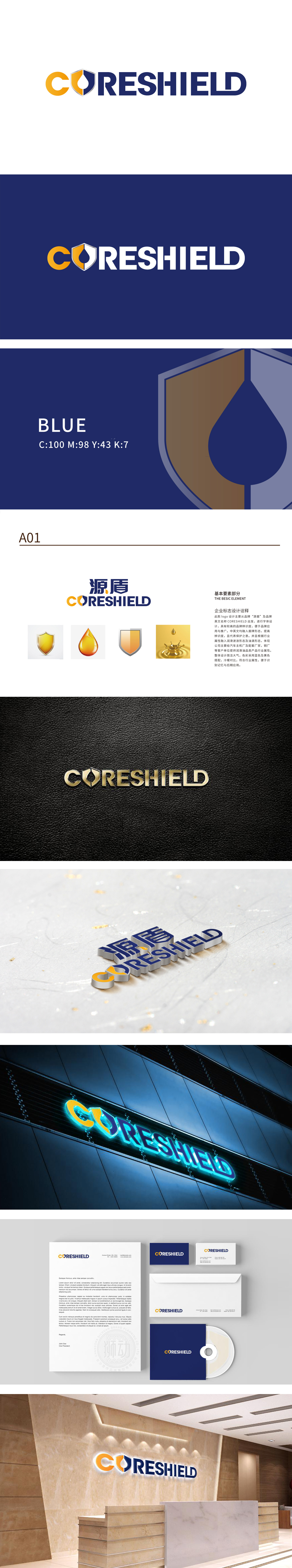 YUDLUB 化工/能源 LOGO设计