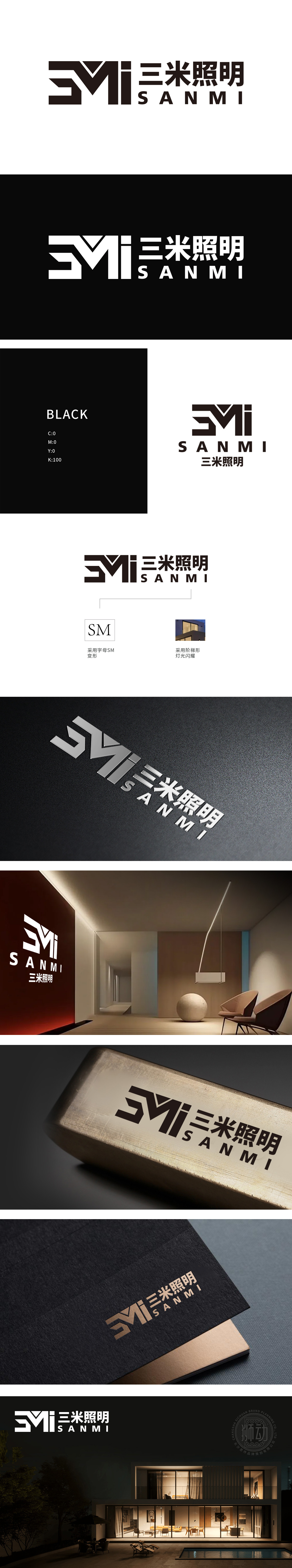 SANMI 化工/能源 LOGO设计