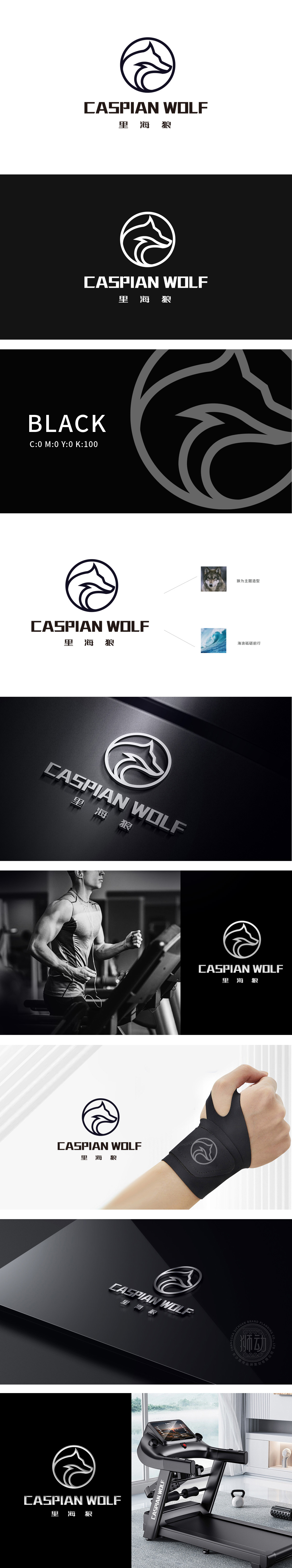 里海狼 体育/娱乐器具 LOGO设计