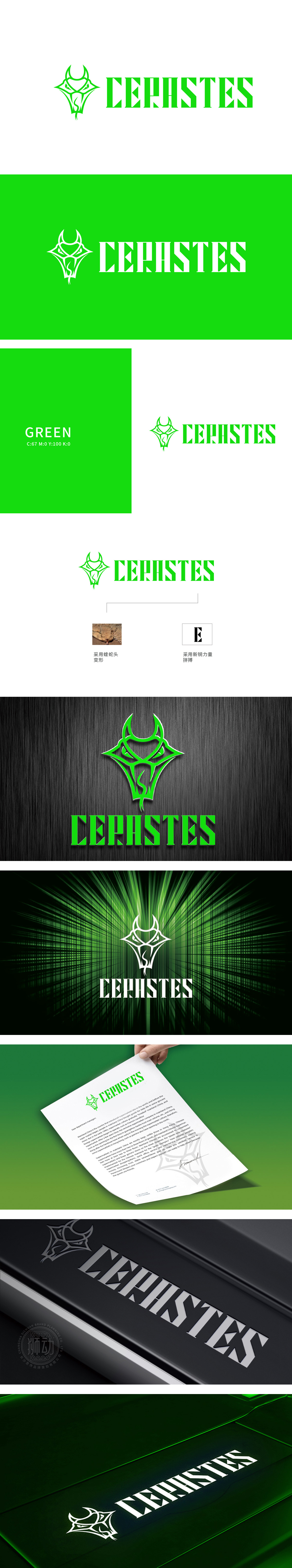 CERASTES 电子/家电产品 LOGO设计