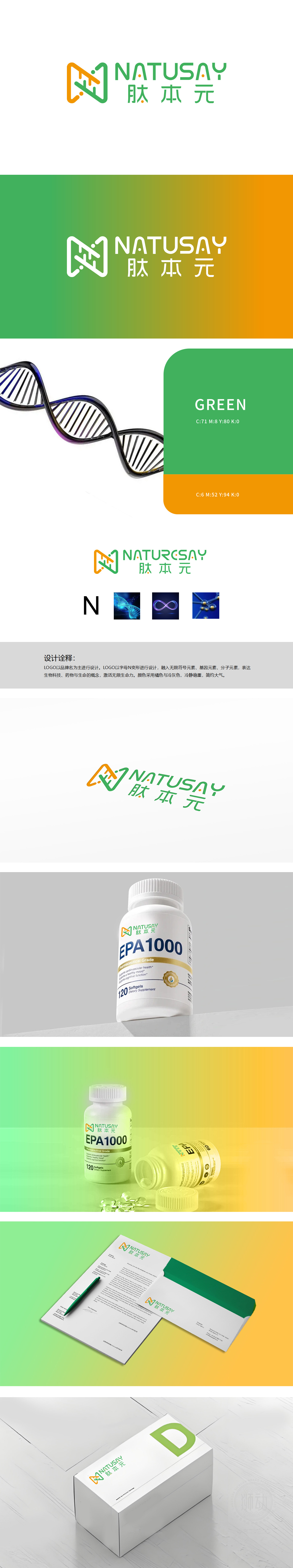 肽本元 药品 LOGO设计