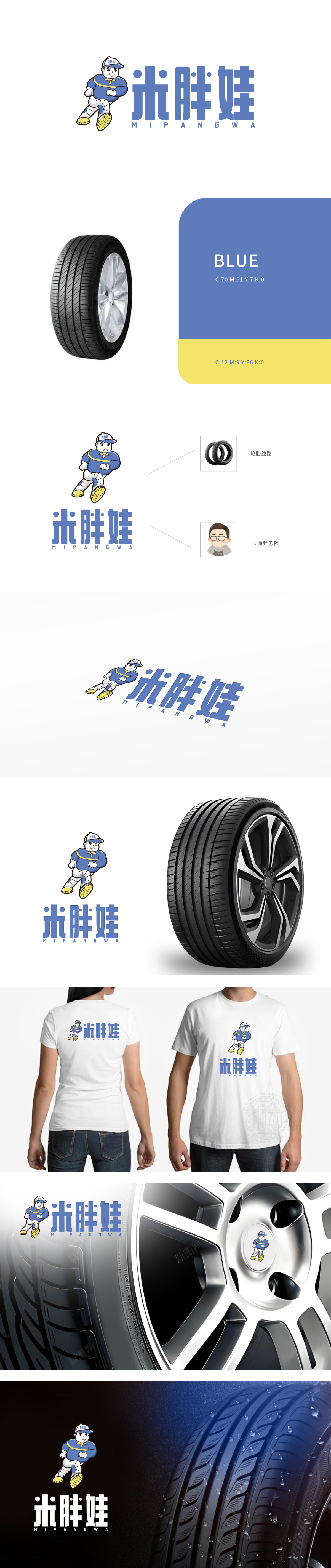 米胖娃 重工机械 吉祥物设计