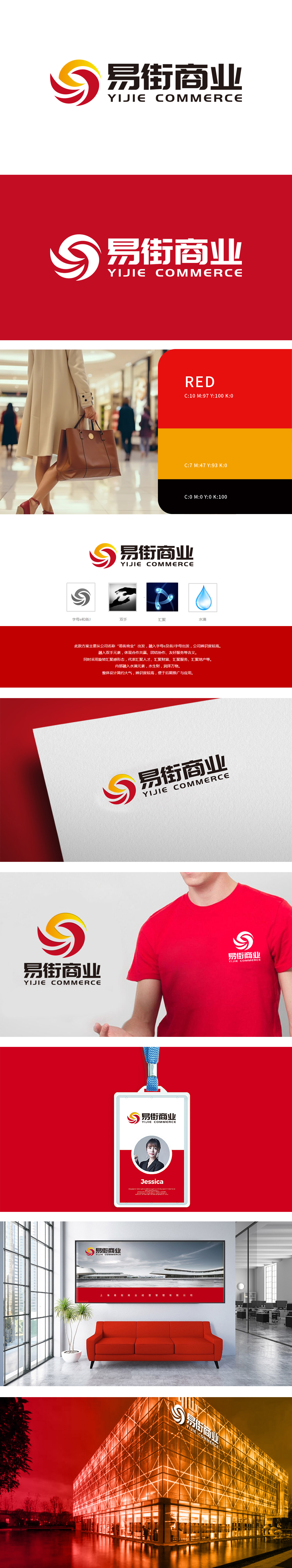 易街商业 房地产/物业 LOGO设计