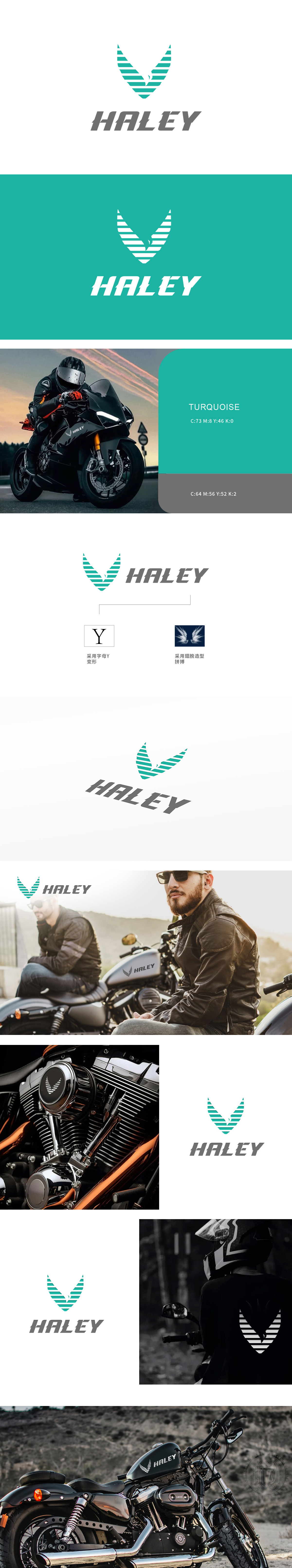 HALEY 车船航空器制造 LOGO设计