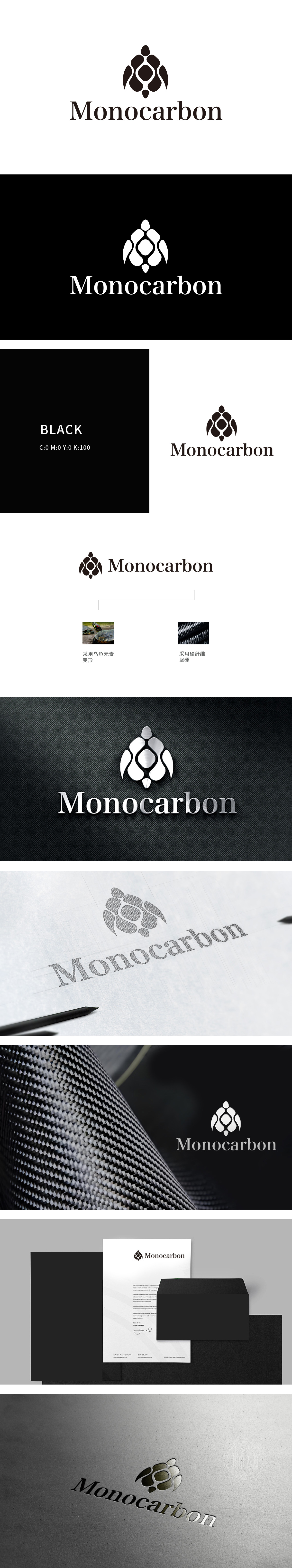 MONOCARBON LOGO设计