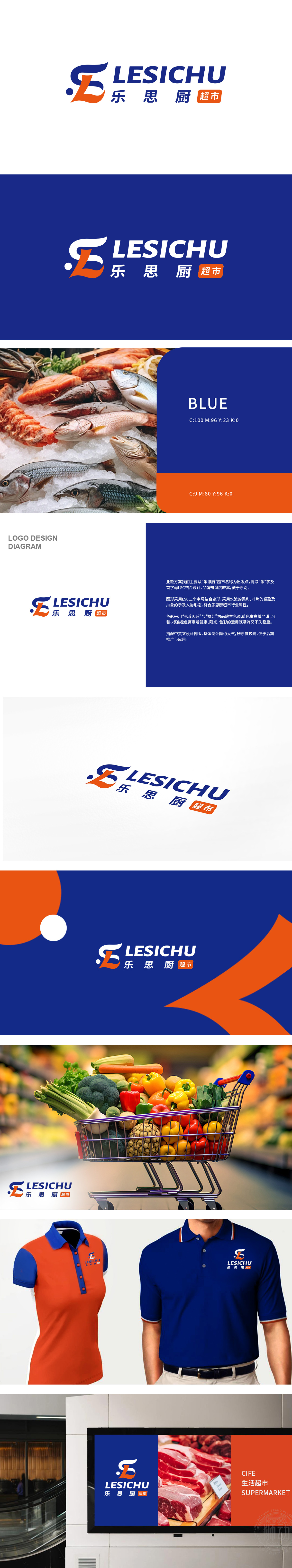 乐思厨 LOGO设计