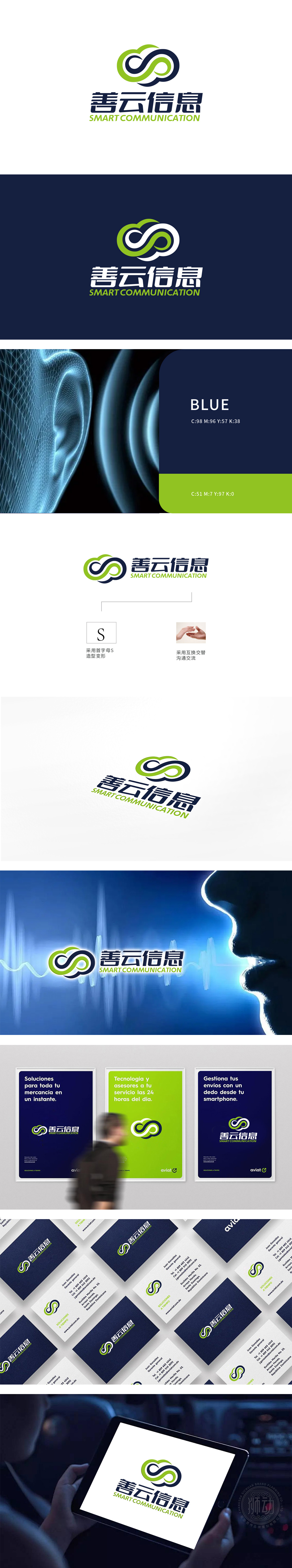 善云信息 IT/软件/研发 LOGO设计