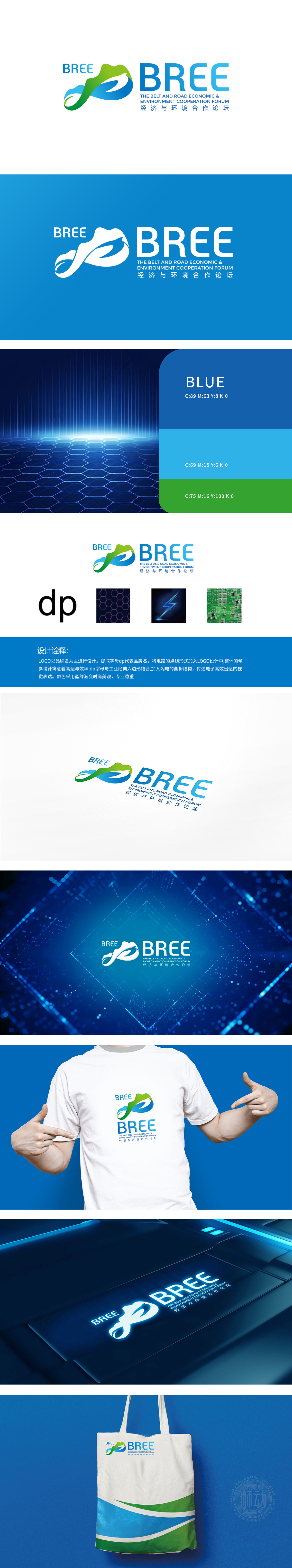 “一带一路”经济与环境合作论坛 政府/公益组织 LOGO设计