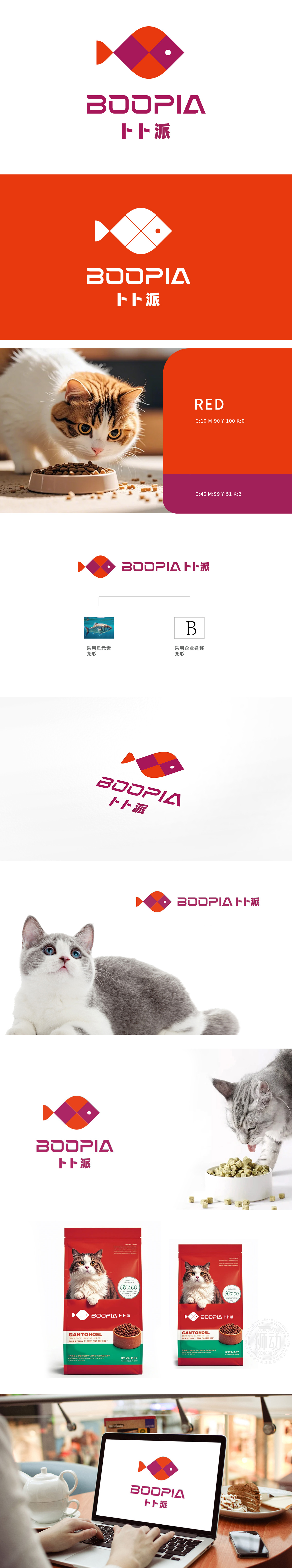 卜卜派 LOGO设计