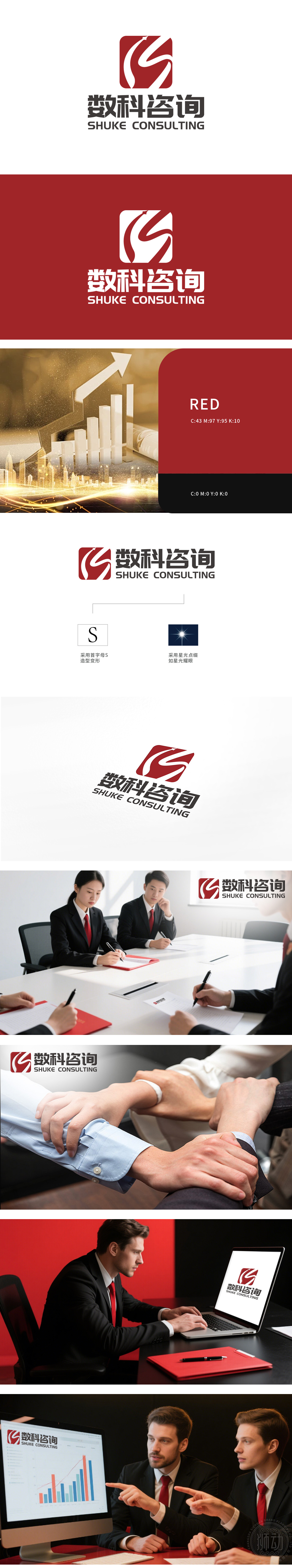 数科咨询 LOGO设计