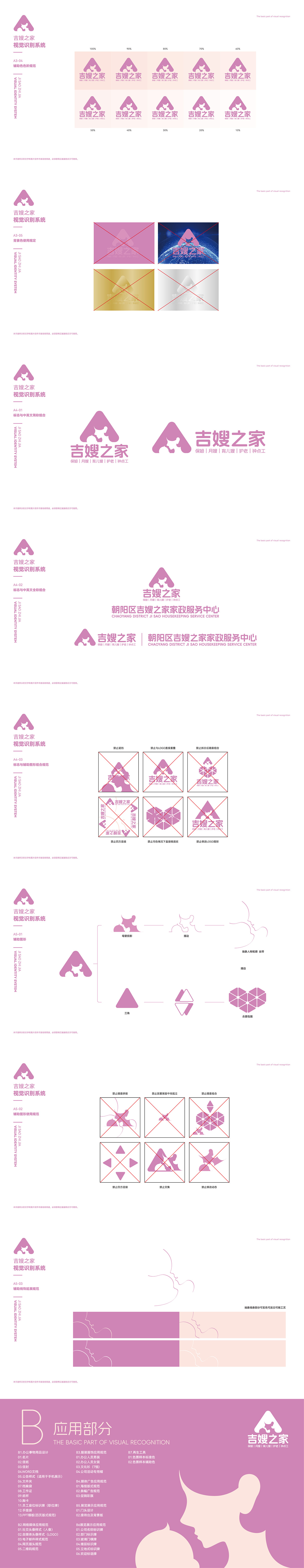 吉嫂之家 VI设计