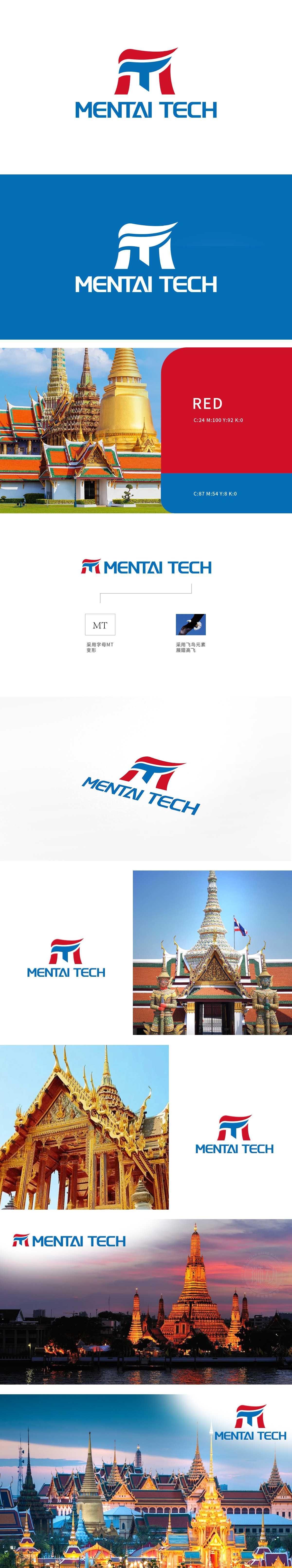 MENTAI TECH LOGO设计