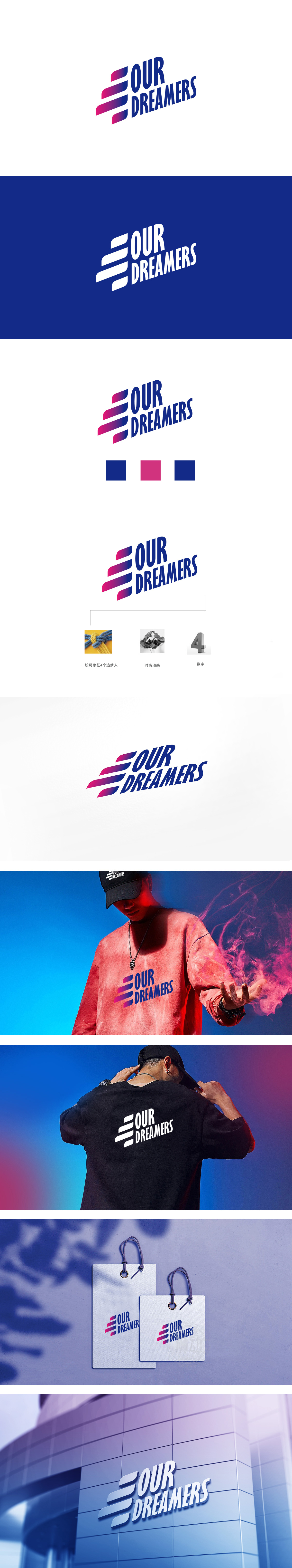 4OUR DREAMERS 车辆养护租赁销售 LOGO设计