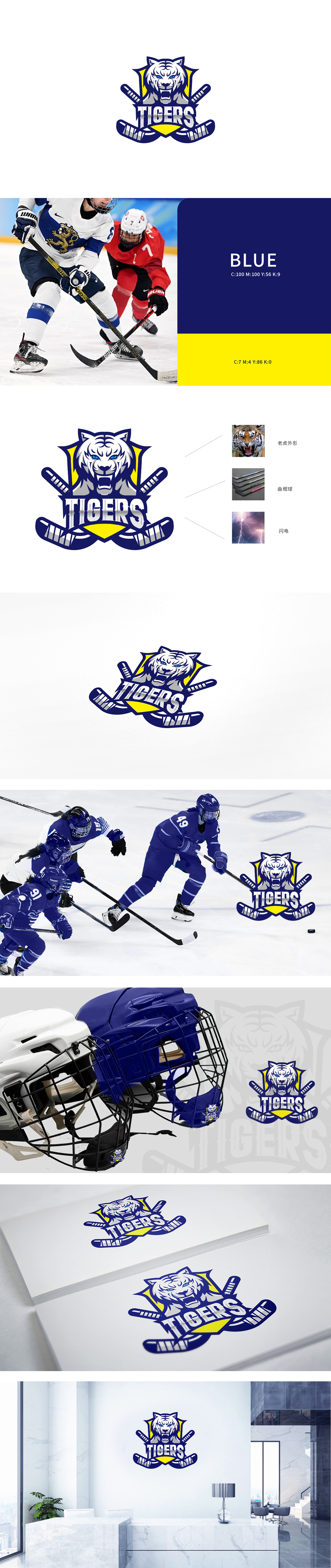 Tigers冰球	教育/培训	LOGO设计
