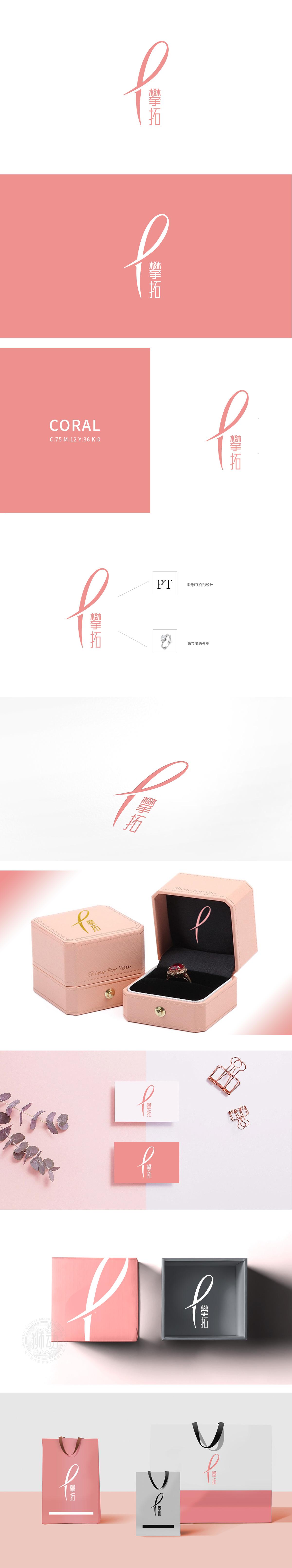 攀拓首饰	珠宝/工艺礼品	LOGO设计