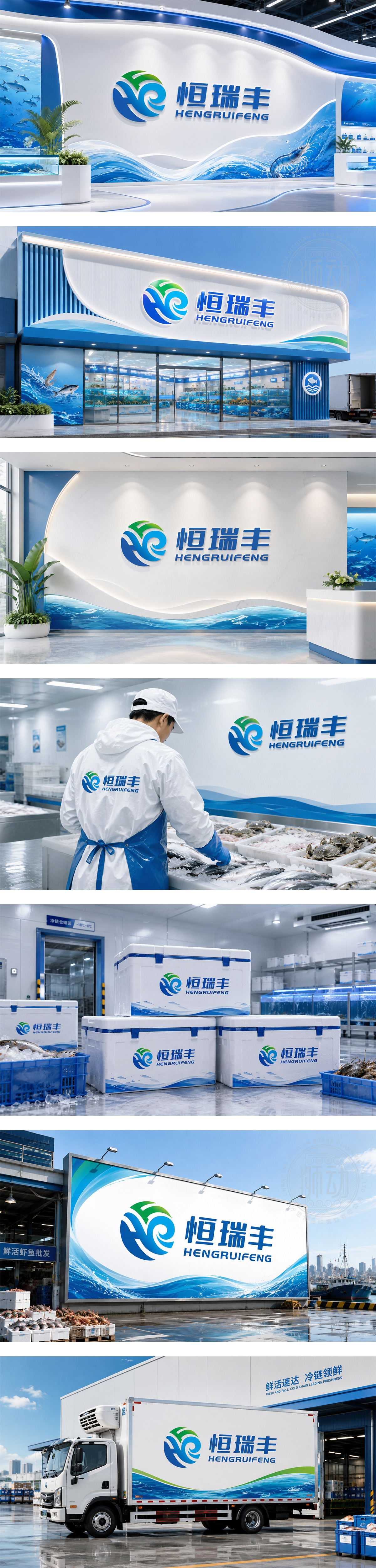 恒瑞丰水产渔业农产品物流鲜活速达冷链企业