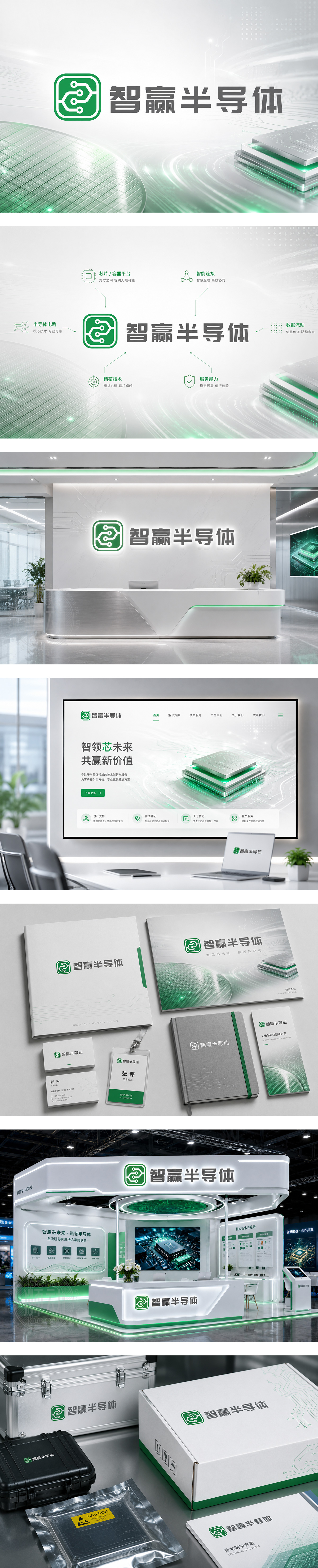 智赢半导体集成电路晶圆代工芯片解决方案半导体材料高科技制造半导体产业链