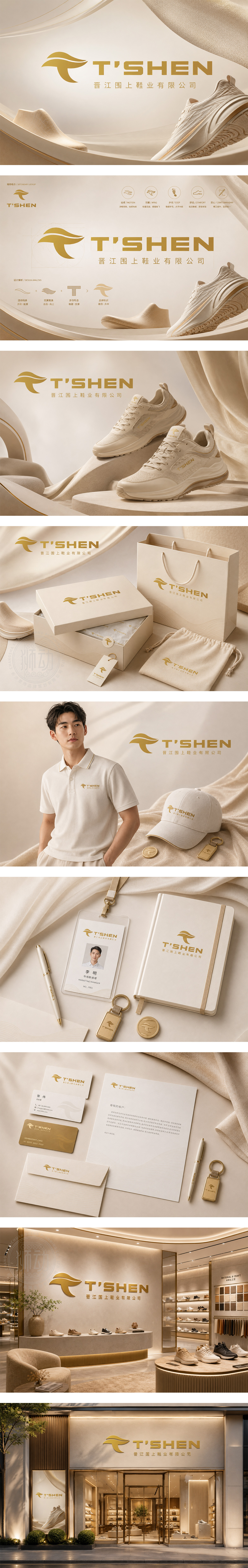 T'shen晋江鞋业鞋类制造运动鞋休闲鞋国潮鞋履鞋服品牌