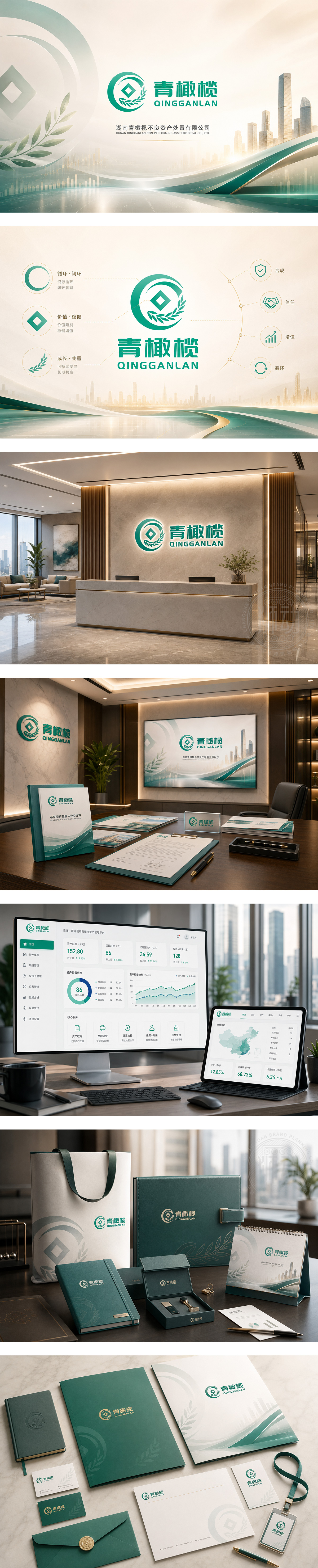 青橄榄不良资产处置金融资产管理投资控股集团城市金融智库产业赋能平台