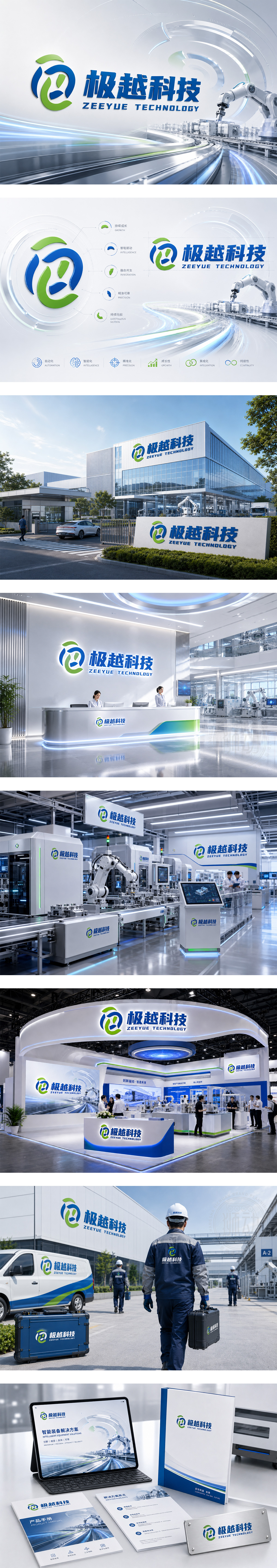 极越科技智能制造工业互联网智能产线集成工业机器人应用自动化控制系统