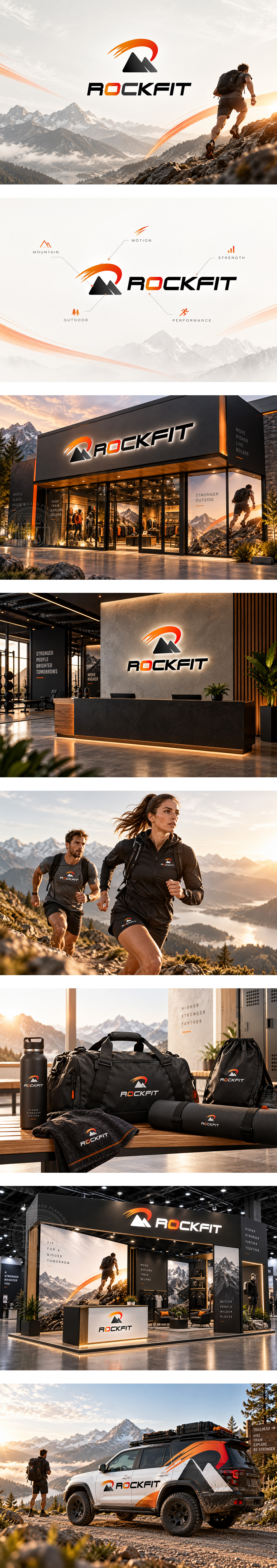 ROCKFIT运动越野跑登山健身功能服饰装备户外运动品牌