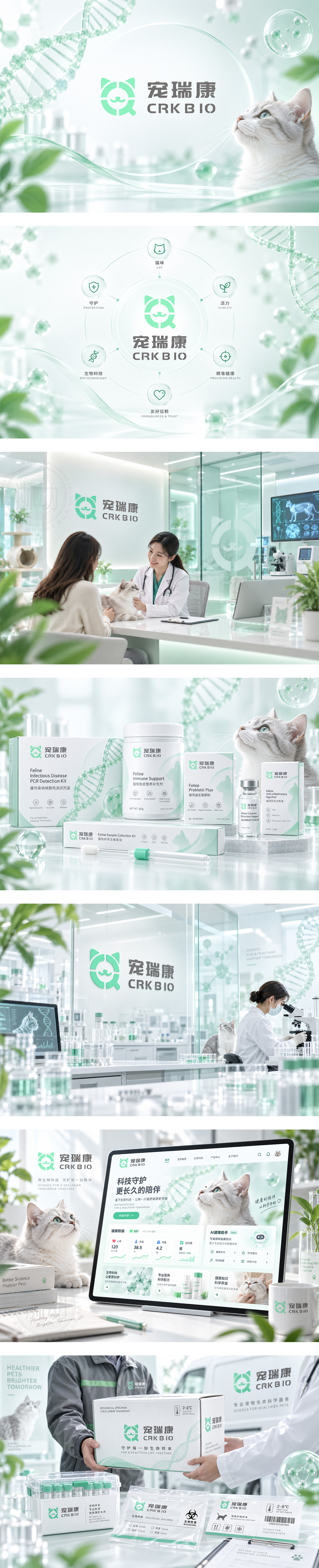 宠瑞康宠物生物科技宠物医疗宠物健康宠物营养诊断检测精准健康品牌