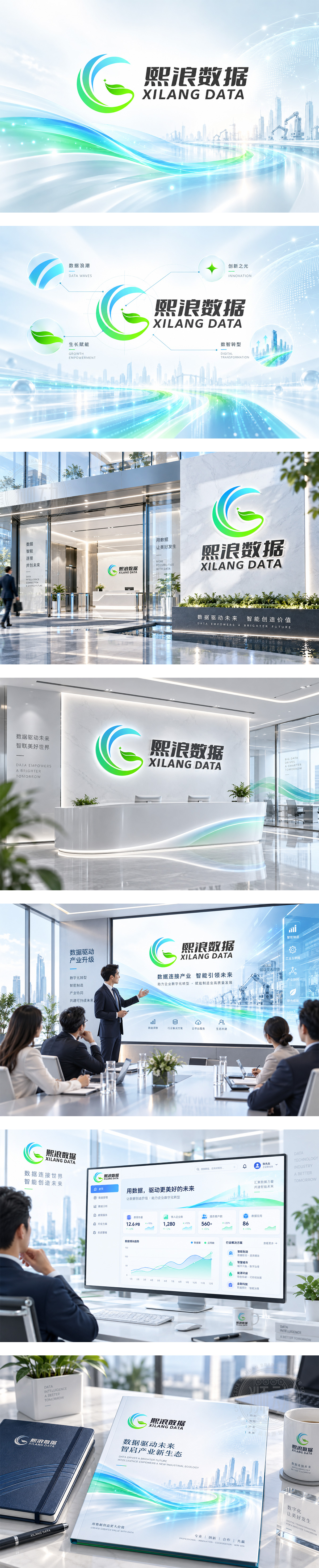 熙浪大数据人工智能企业数字化转型服务商品牌产业数据智能平台