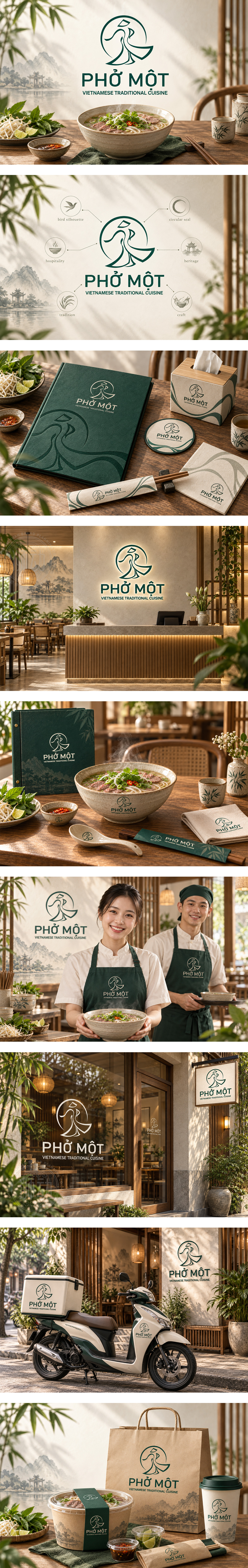 PHỞ MỘT越南菜河粉东南亚料理异国餐饮外卖快餐