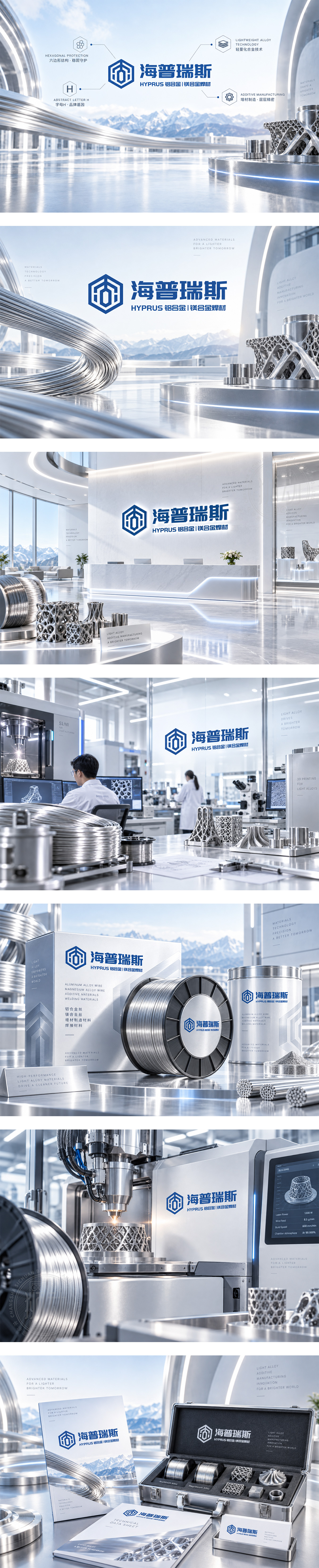 海普瑞斯铝合金镁合金焊材与丝材增材制造3D打印金属粉末线材高端工业科技